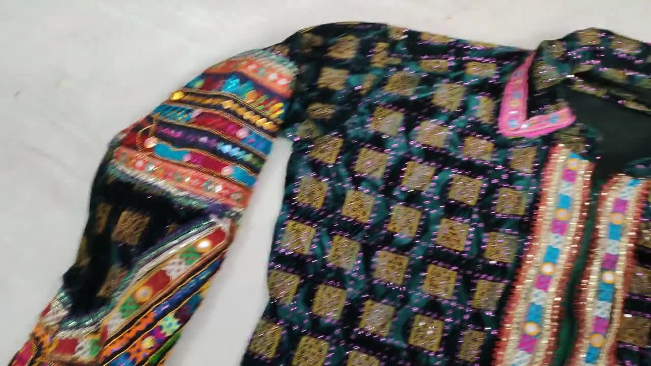 トップス vintage embroidery RABARI jacket Banjara Jacket, Boho Jacket,rare Vintage Rabari Embroidery