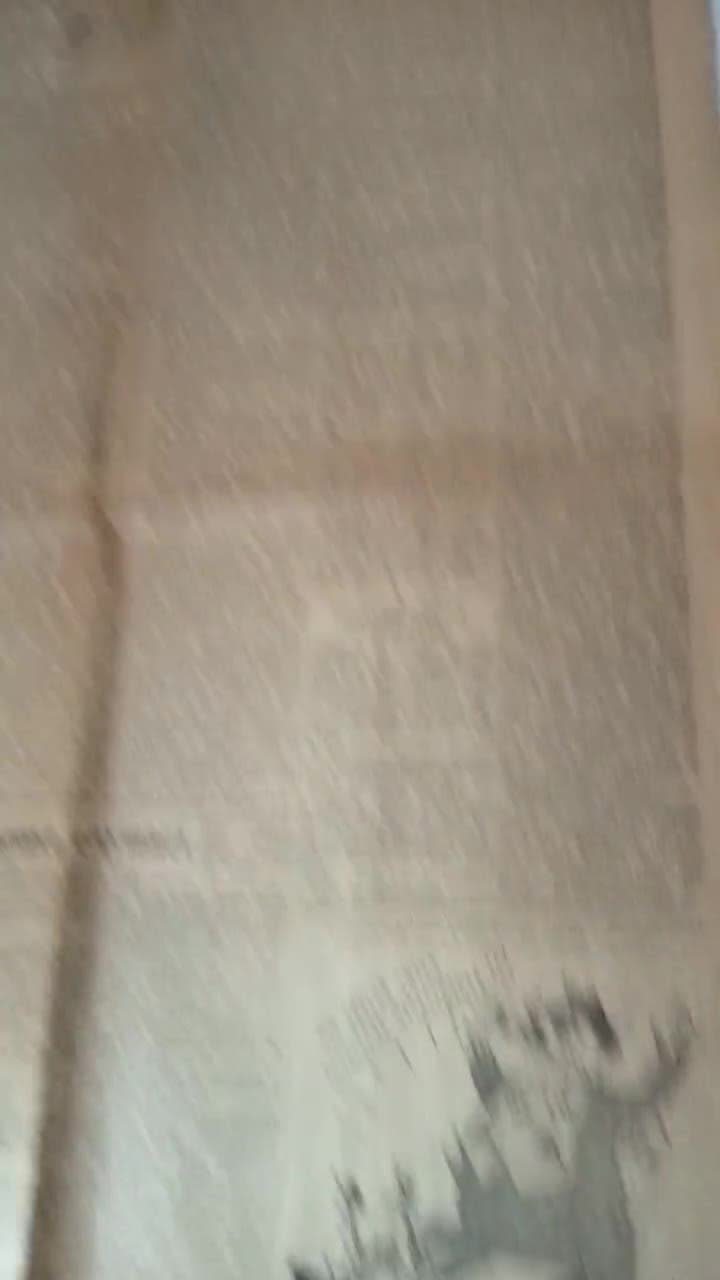 Old Soviet Newspaper 