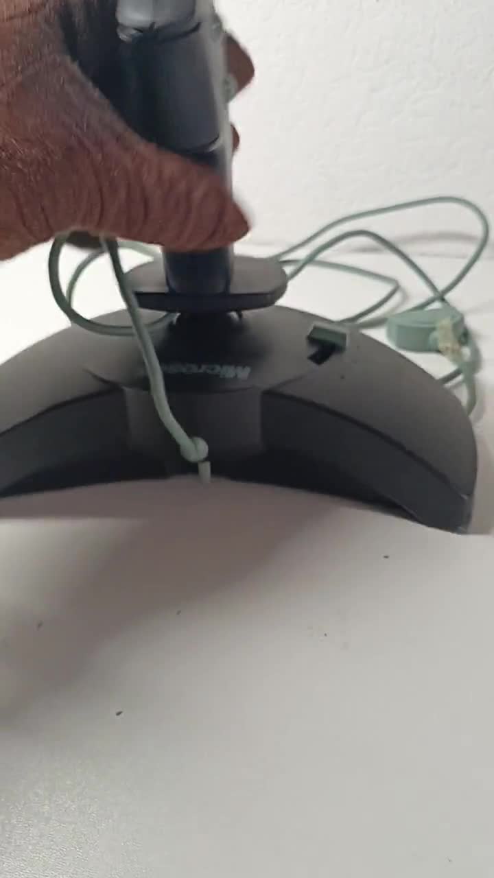 Vintage 90s Joystick Microsoft 3D Pro Joystick 63545 Windows PC