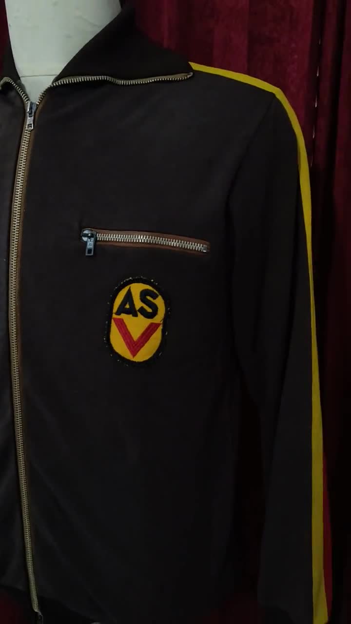 Vintage - 70s East German Army Track Jacket - Sun Faded NVA