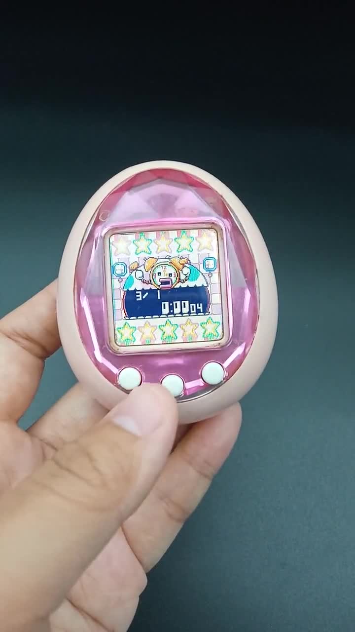 SKU YU46 | Tamagotchi ID Pink Bandai Japanese Vpet - Etsy