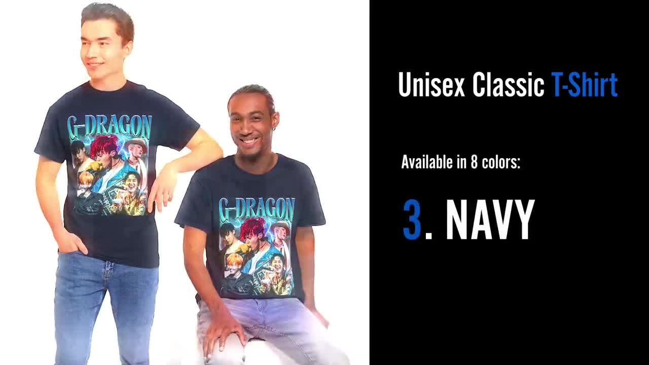 G-dragon T-shirt | Kpop Icon Graphic Tee | Bigbang Leader Fan