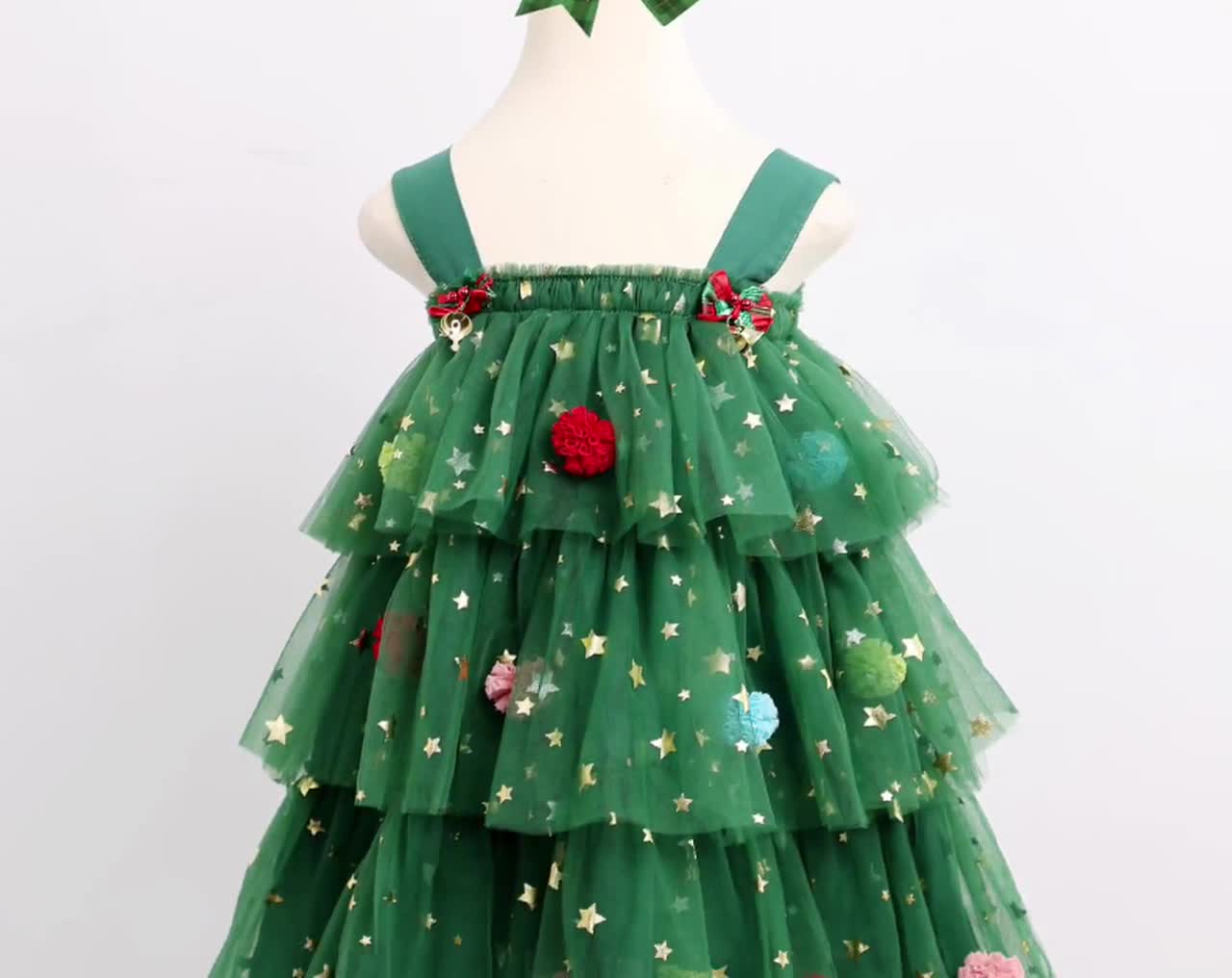 green emerald velvet dress Green Tulle Long A-Line Prom Dress, Green Formal Evening Dress US 16 / Custom Color