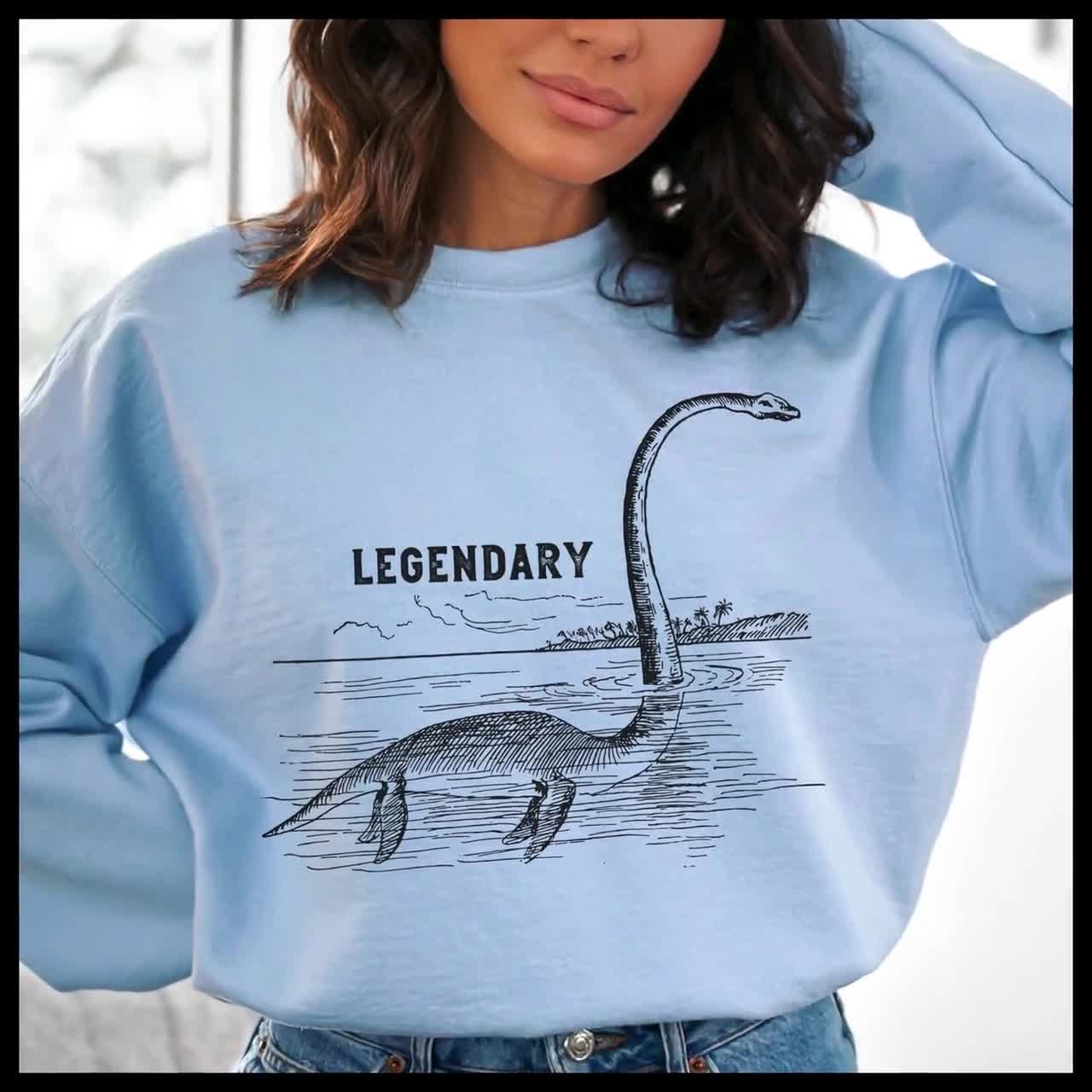 ネッシー スウェットシャツ ネス湖 未確認生物 セーター ネス湖