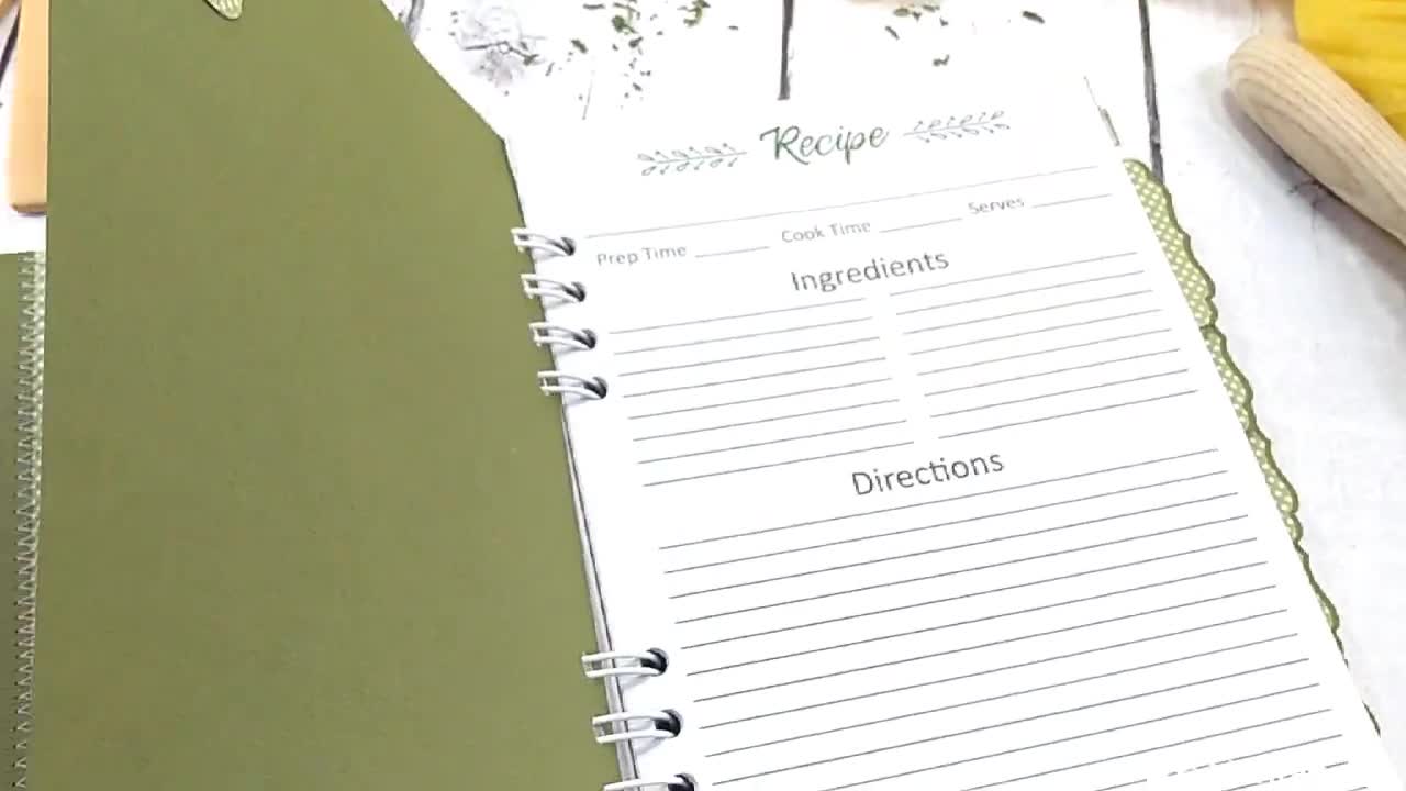 Blank Recipe Journal: Blank Recipe Books to Write In Favorite Recipes and  Meals, Make Your Own Cookbook a book by Freshniss