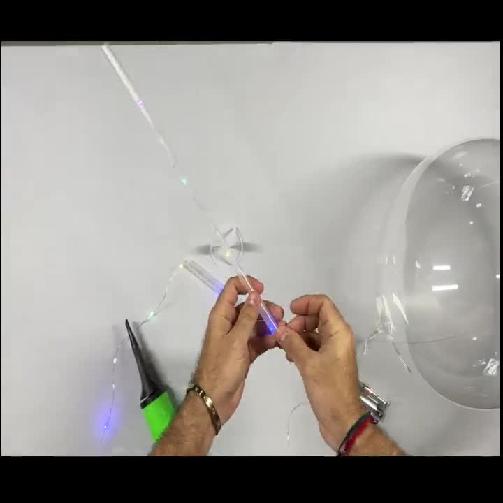 10 Pcs Color Led OR White Led Bobo Balloon With Led Lights Bobo
