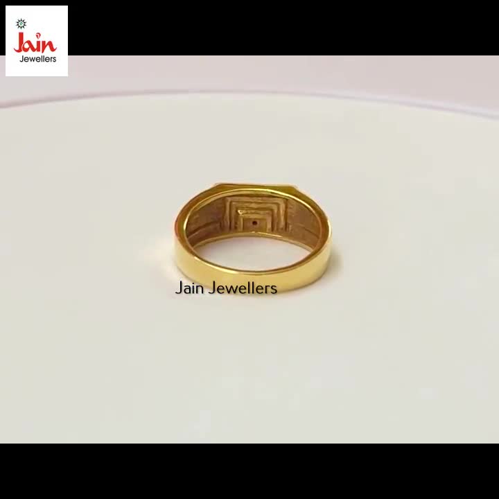 【HYERES LOR】22FW★ Noailles color 14K Double Ring (male) 14kt, 18kt, 22kt Real Solid Yellow, White Gold Hallmark