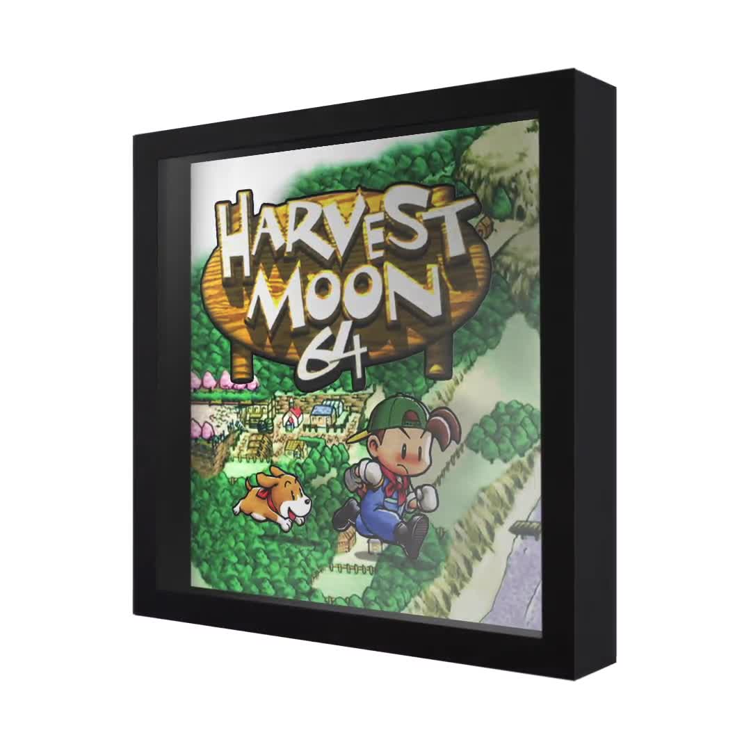 harvest moon 64 box