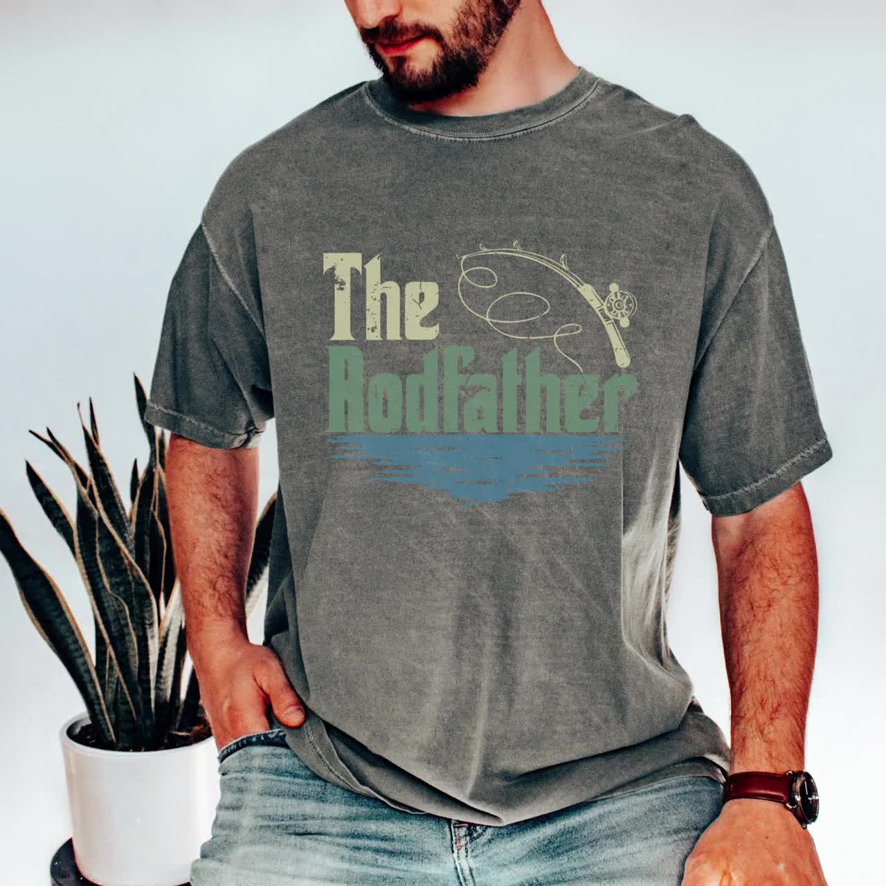 Rodfather, Damn I Love Fishing, DILF, Fly Fishing, Fishing Shirt, Dad  Shirt, Fathers Day Gift, Gift or Him, Boat Shirt, Funny Shirt