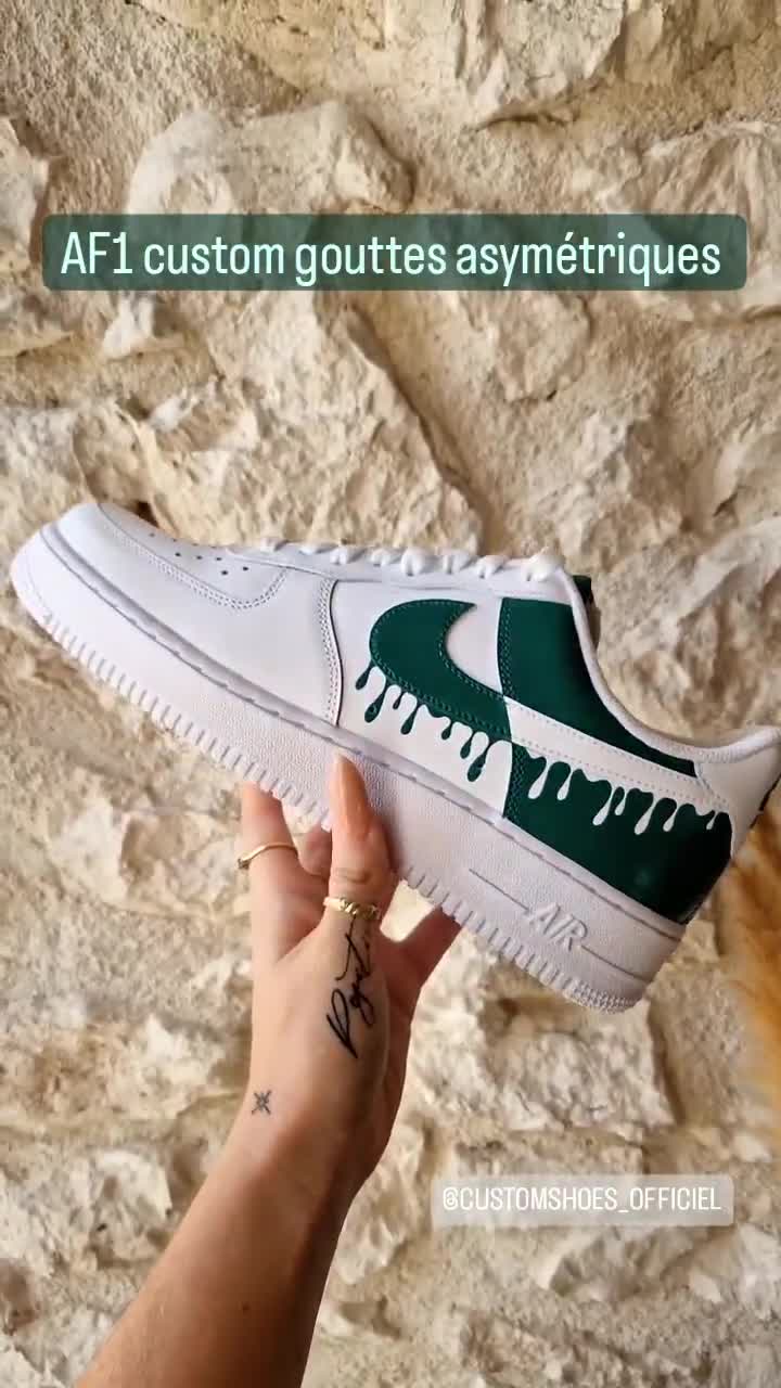 Personalizzato tutto bianco AF1 Lacci in corda taglie per bambini/bambini -   Italia