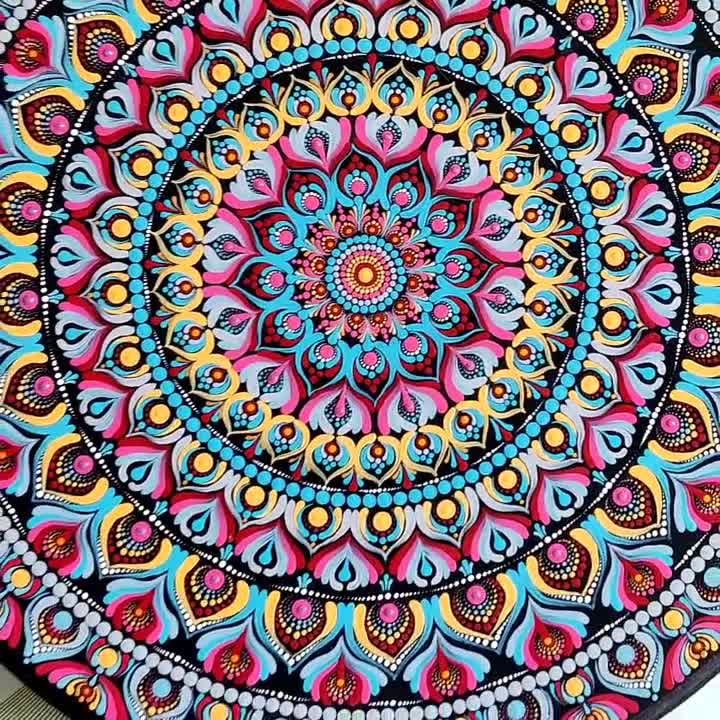 オーダー専用＊ドットマンダラアート＆鉢 セット オーダー専用＊ドットマンダラアート＆鉢 セット Amazon.co.jp