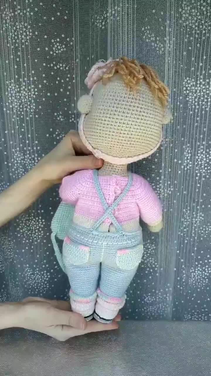 Lulu Doll crochet pattern, Basic Doll body pattern, Amigurumi baby doll  pattern, Crochet body doll base 32 cm (12,6 inch) (English, Deutsch,  Français) Crochet pattern by CrochetPatternWorld