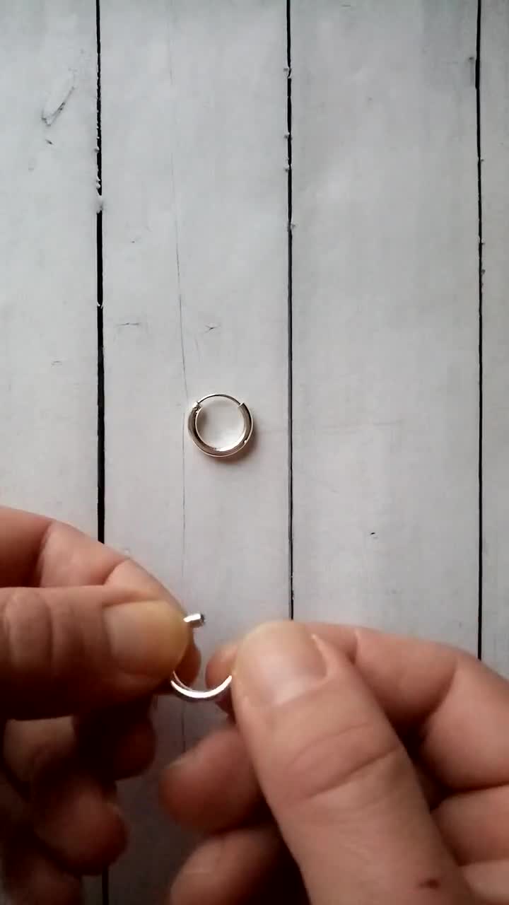 Orecchini Magnetici Unisex - 12 Paia, Acciaio Inox, Non Piercing, Tono Argento, 4-6mm - Foto 11