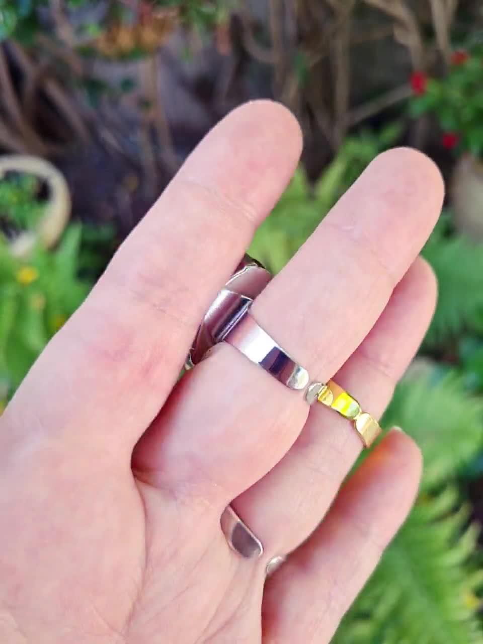 ★TATIANA★ Pastel Rainbow Heart Ring CR1801 Fire Rainbow Ladies Ring Crafted In Solid Sterling Silver