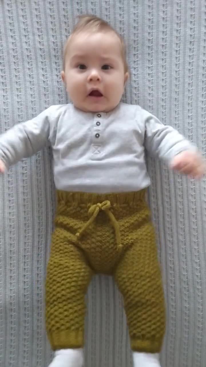 Lisbon Sweater and Pants PDF Knitting Pattern Baby Sweater Knitting Pattern  Baby Pants Knitting Pattern Pants Pattern PDF: English - Etsy [Video]  [Video] | Knit baby romper, Baby sweater knitting pattern, Knitting