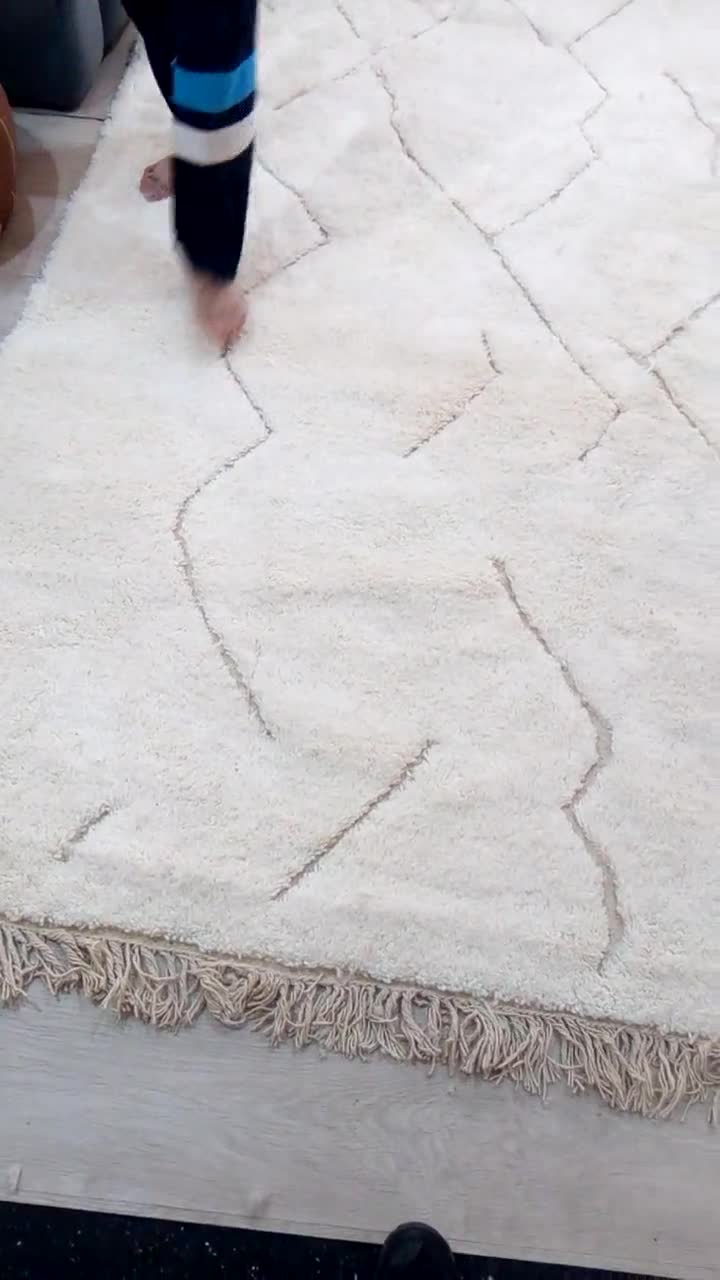 alfombra Beni Ouarain tejida a mano alfombra bereber style video poster