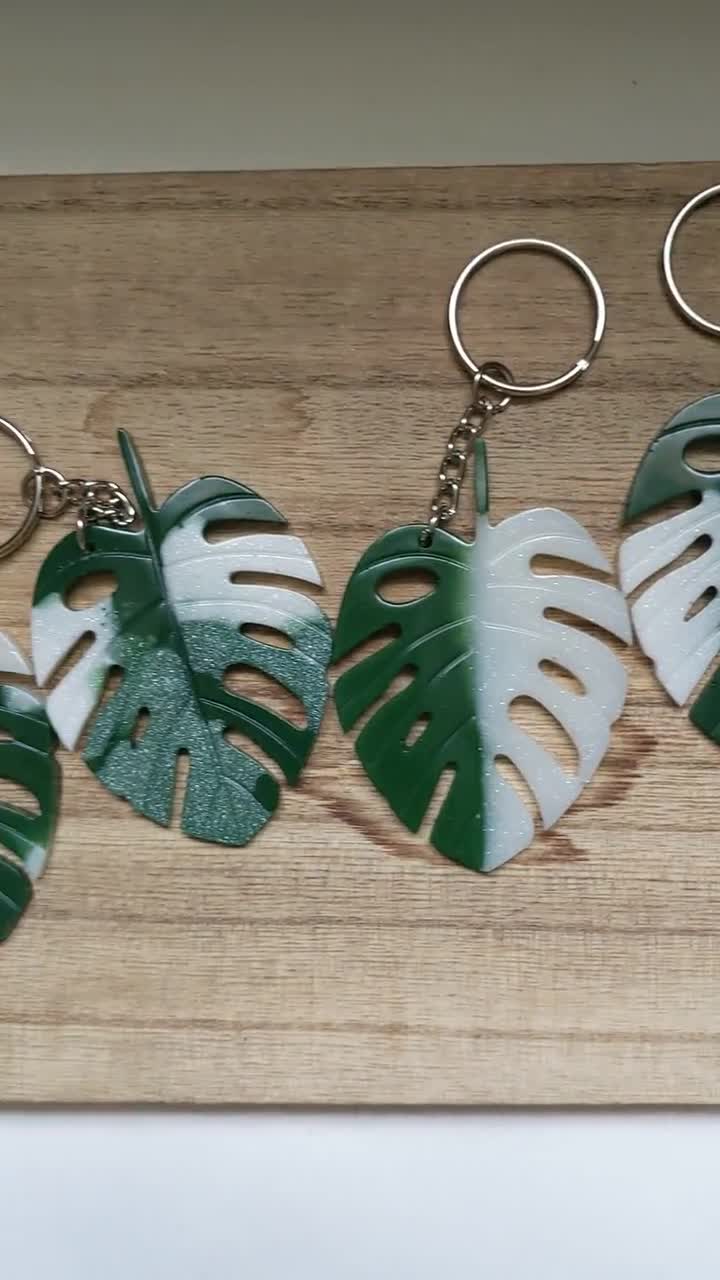 Buy Monstera Leaf Plant Keychain / for Plant Lover / Matching Cute Online  in India 