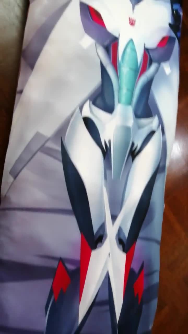 Soundwave Transformers Prime TFP Dakimakura Body Pillow Case 