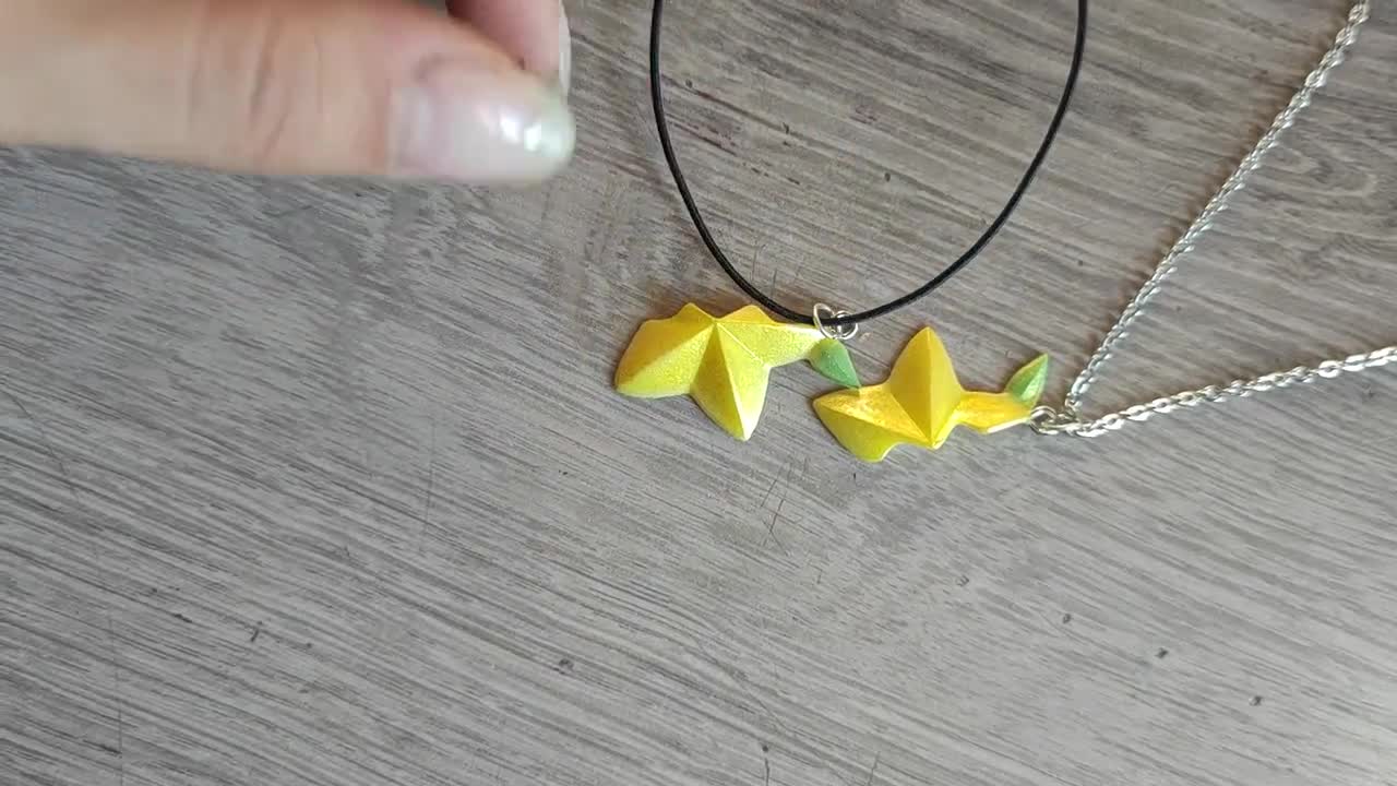 Kingdom Hearts Paopu Fruit Swarovski Necklace - Etsy | Swarovski necklace,  Kingdom hearts, Nerdy jewelry