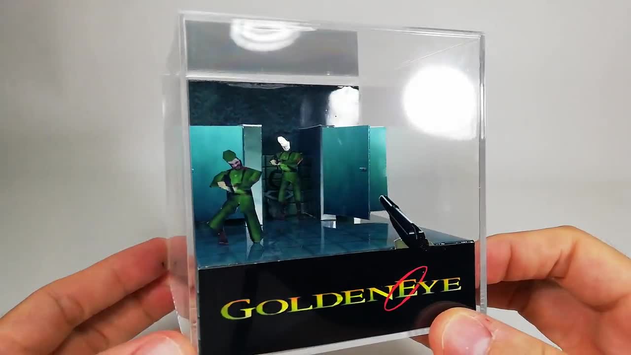 Big Box Collection: Papercraft model for Goldeneye 007 (Wii, 2010)