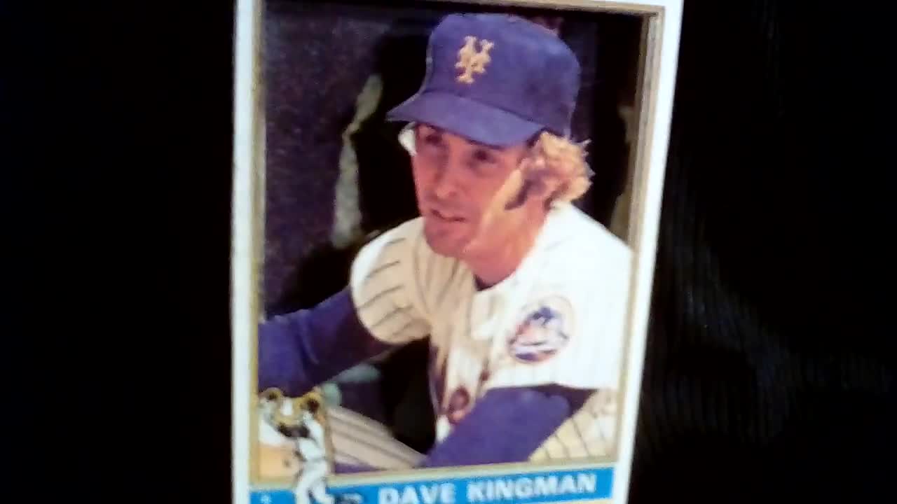 Dave Kingman Beautiful Handcrafted 3D Baseball Card of the -  Norway