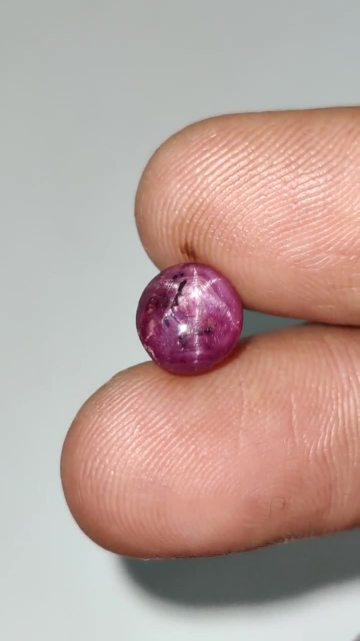 Store Natural indian ruby carving gemstone top quality 48 mm × 23 mm for jewelry