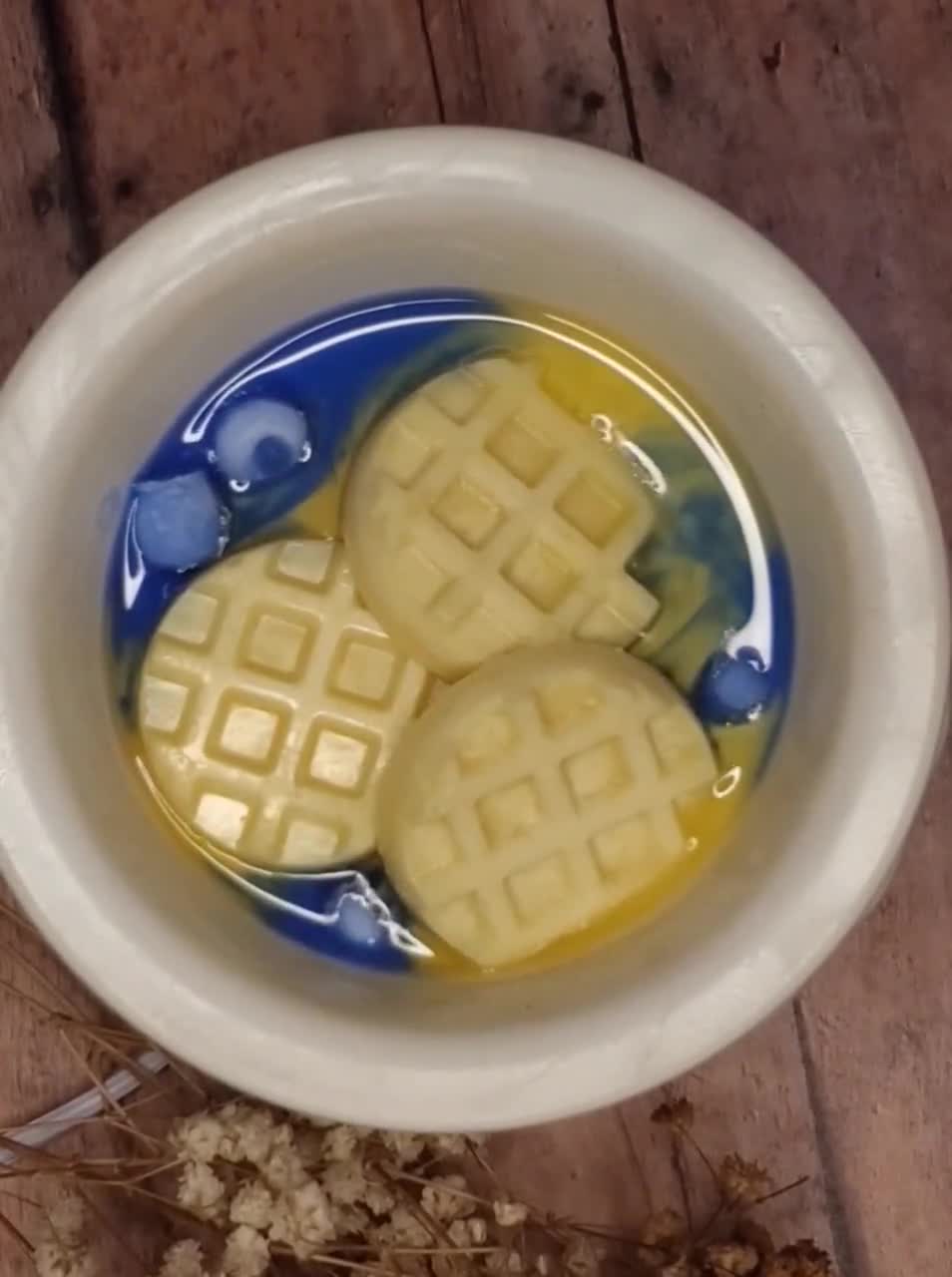 Blueberry Waffle Wax Melts, Food Wax Melts, Highly Scented Wax