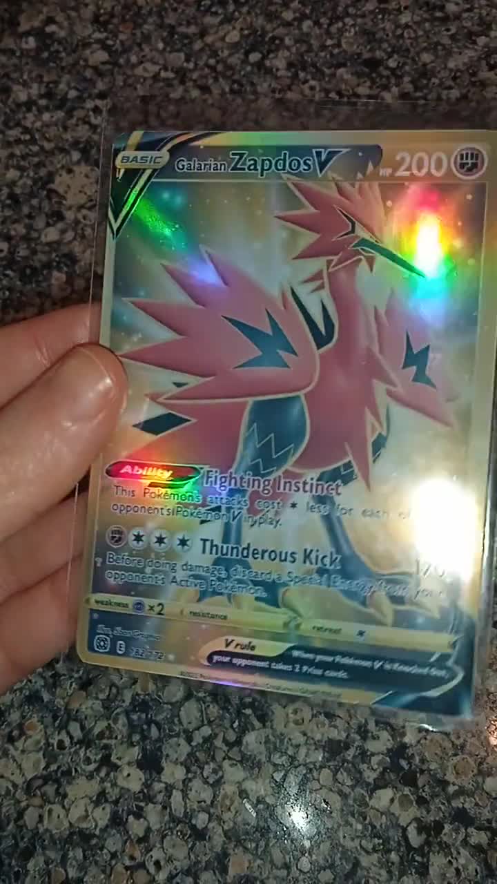 Galarian Articuno Vstar Charizard Gx Ex Vmax V Pokémon Card 