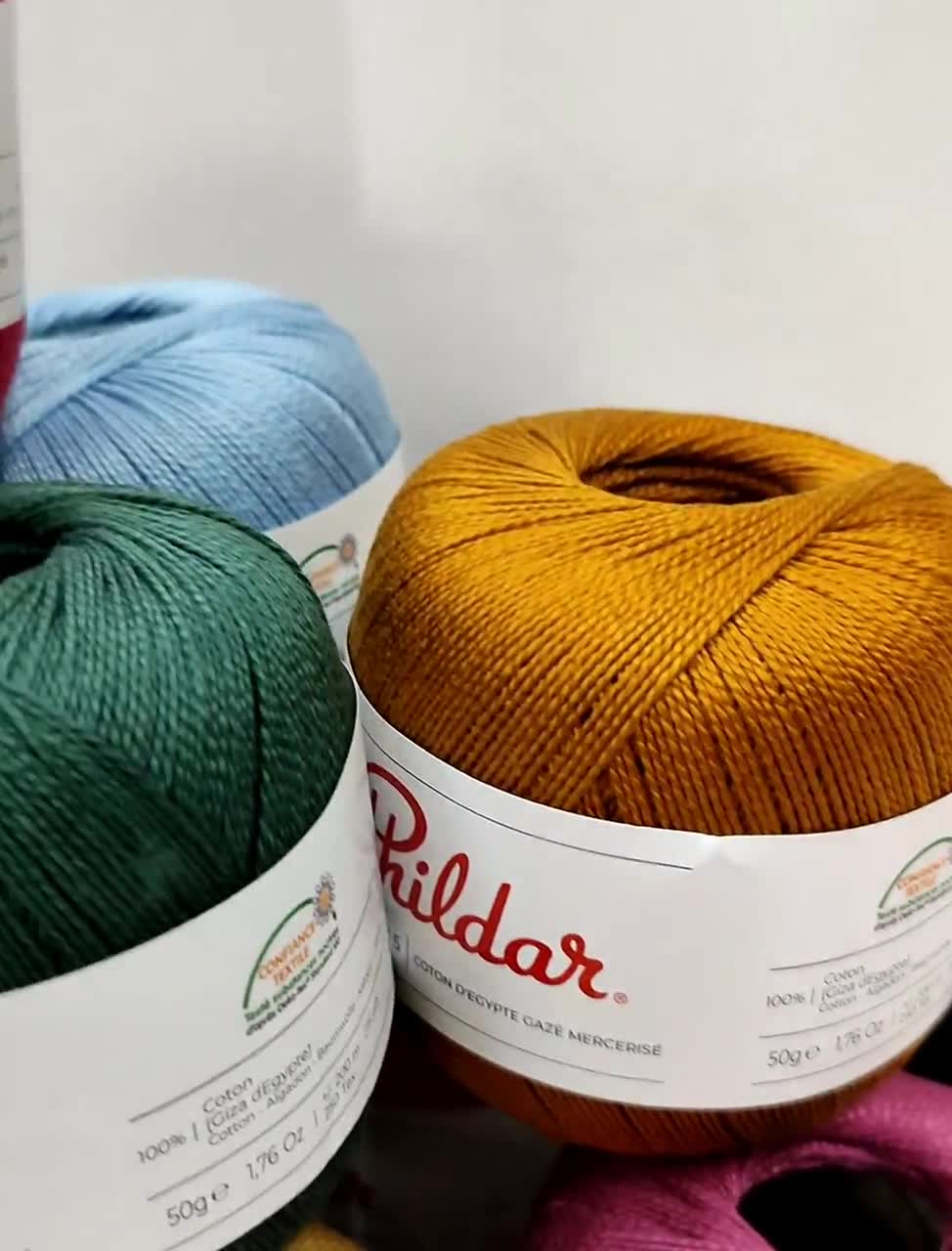 DMC Crochet Babylo Hilo de algodón fino 50g tamaño No.20 -  España