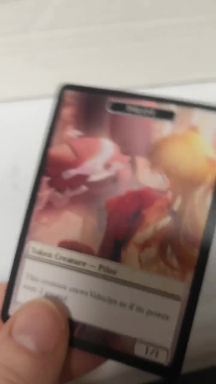 操縦士　トークン　MTG 神河：輝ける世界 foil 操縦士トークン 日本語 1枚 MTG - メルカリ