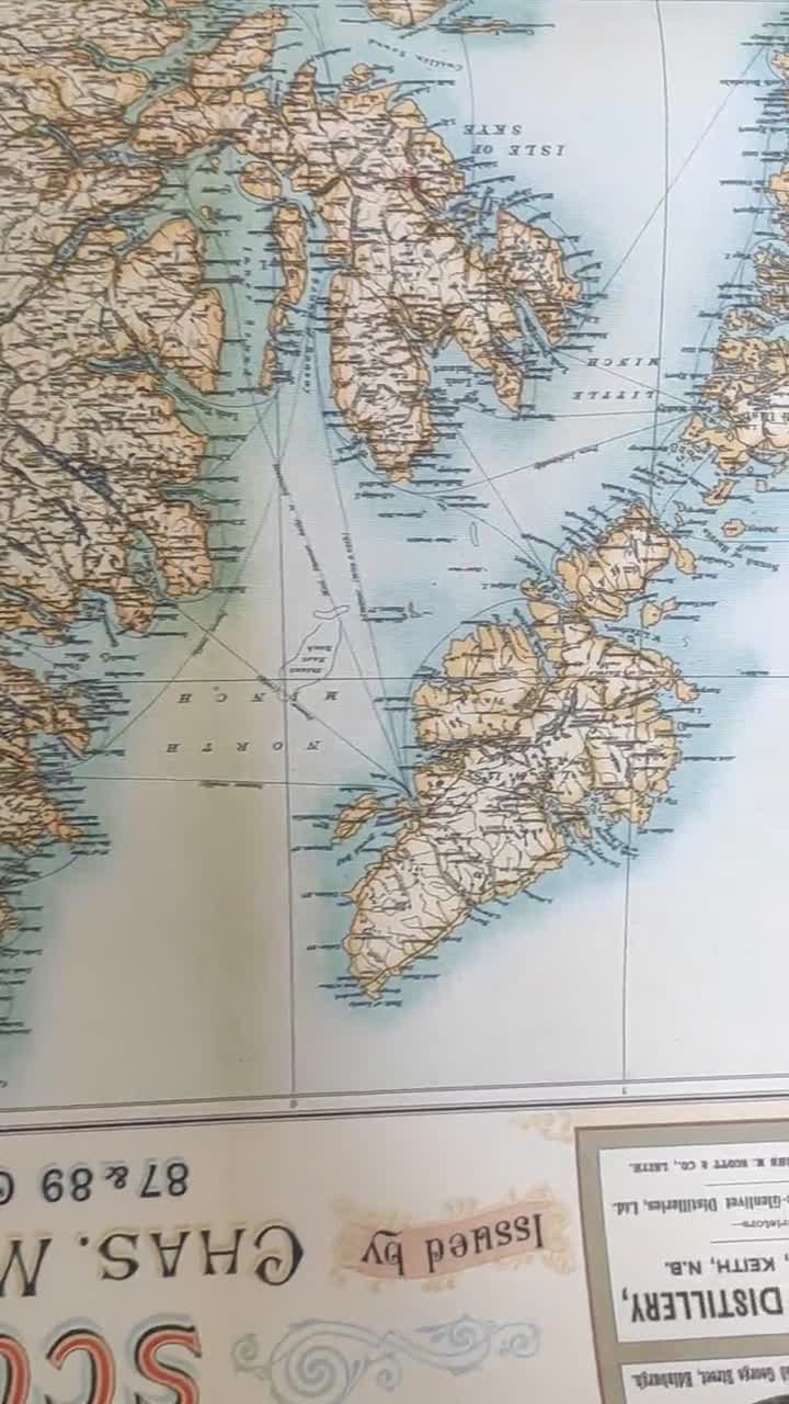 スコットランド蒸留所地図 - ヴィンテージウイスキー地域