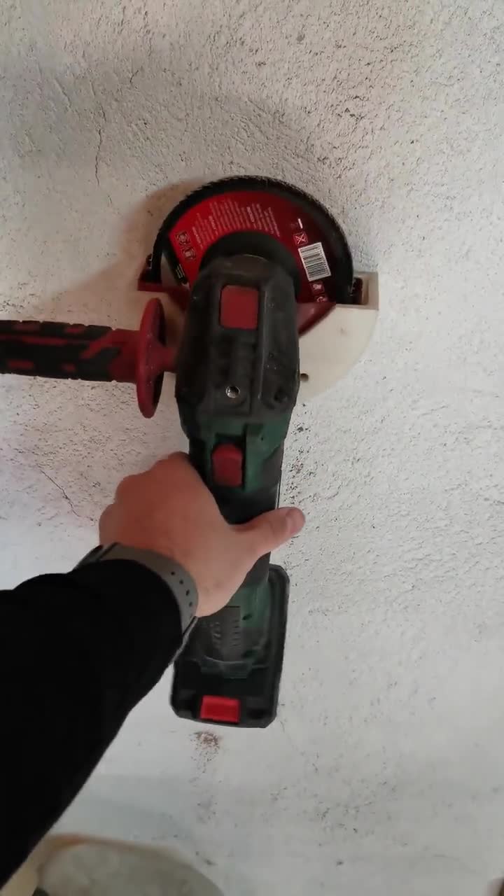 Supporto Da Parete Per Smerigliatrici Angolari | Set Di 2 Con Ganci Per Dischi E Cavi | Acciaio Nero - Foto 11