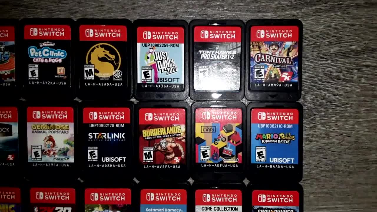 Authentic Nintendo Switch Games 