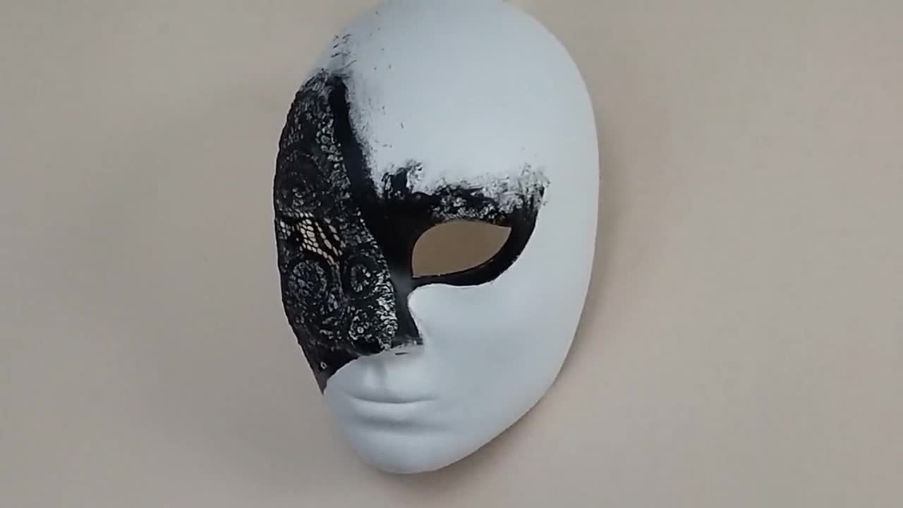 Black Full Face Mask