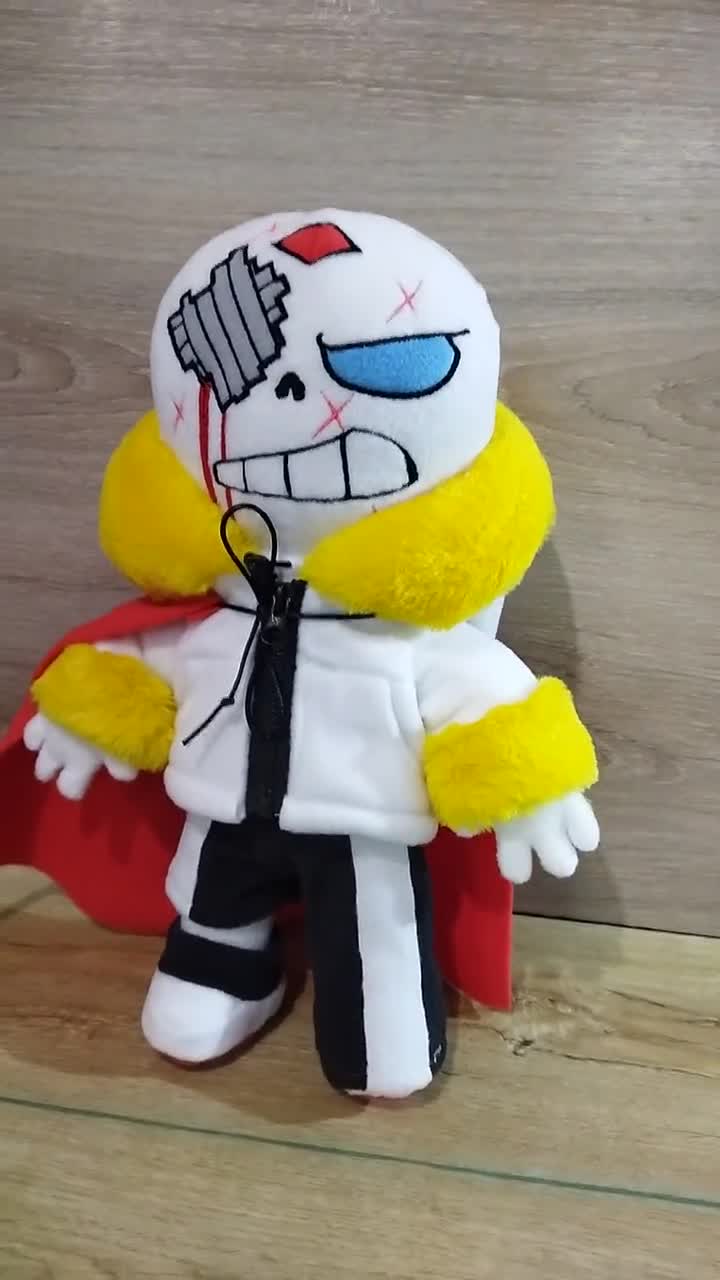 Killer Sans. Undertale. Large Plush Toy. Size 15 Inch 