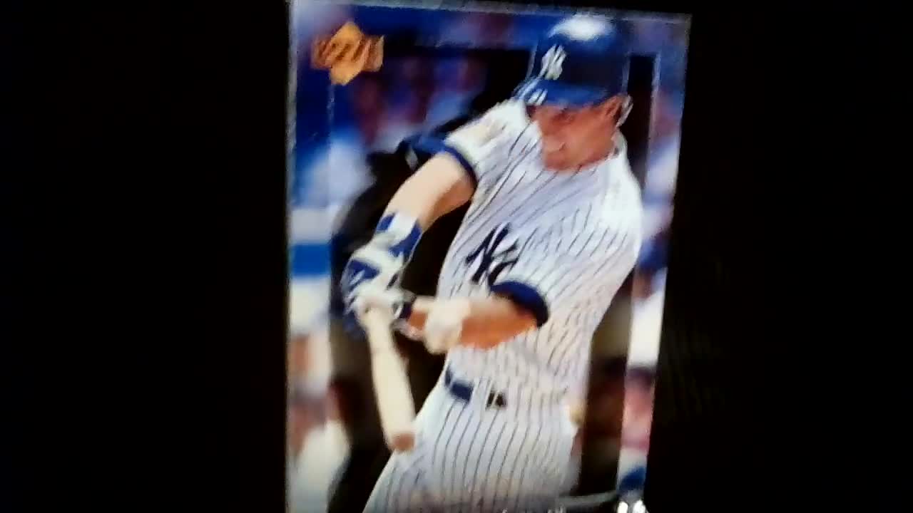 Paul O'neill Beautiful Handmade 3D Baseball Card of the 