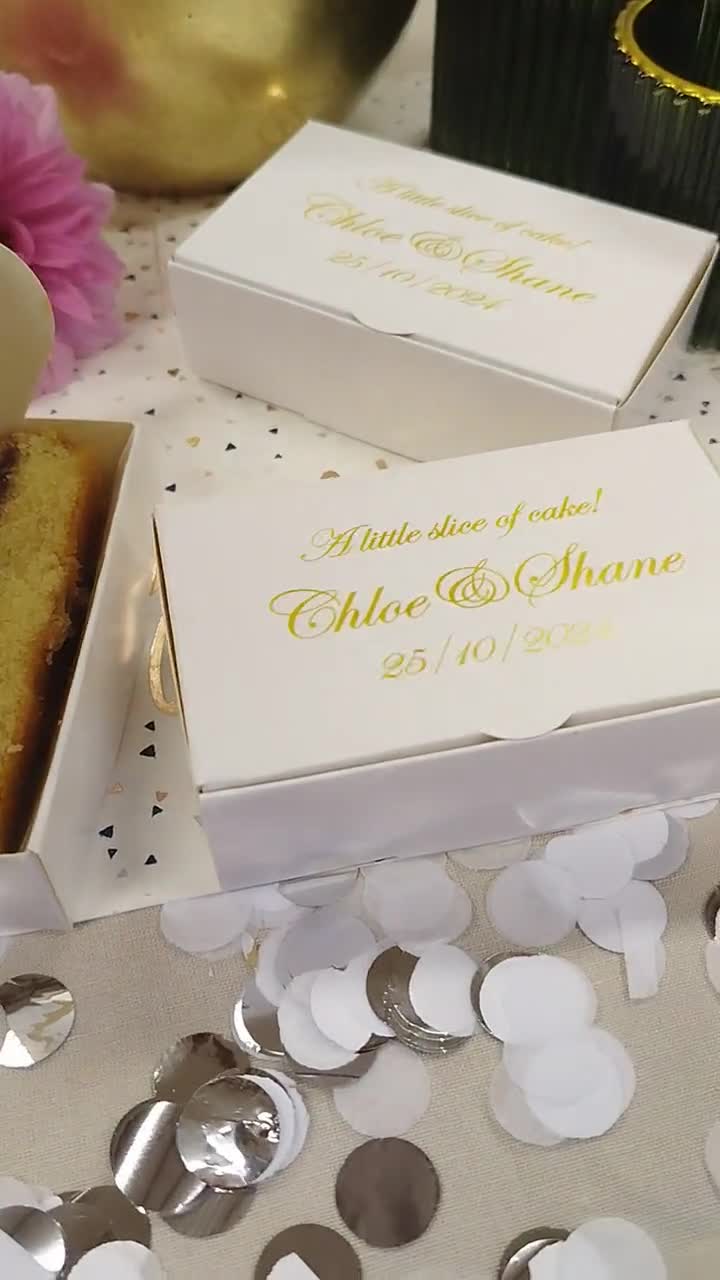 Cajas para tartas personalizadas en 3 tamaños