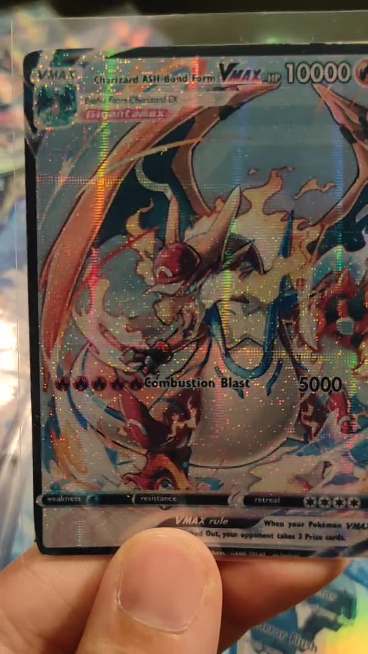 Charizard Ash Bond Form VMAX Pokemon Card -  Denmark