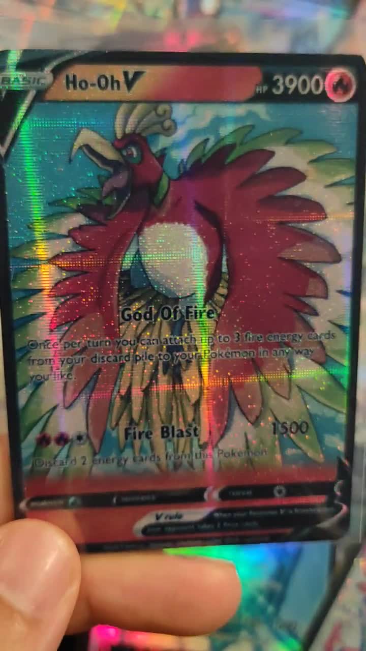 HO-OH Fire Lord VMAX Pokemon Card 