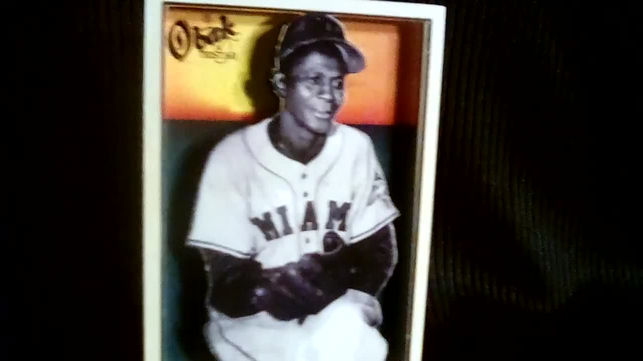 Satchel Paige Stunning Handcrafted 3D Baseball Card of the -  Denmark