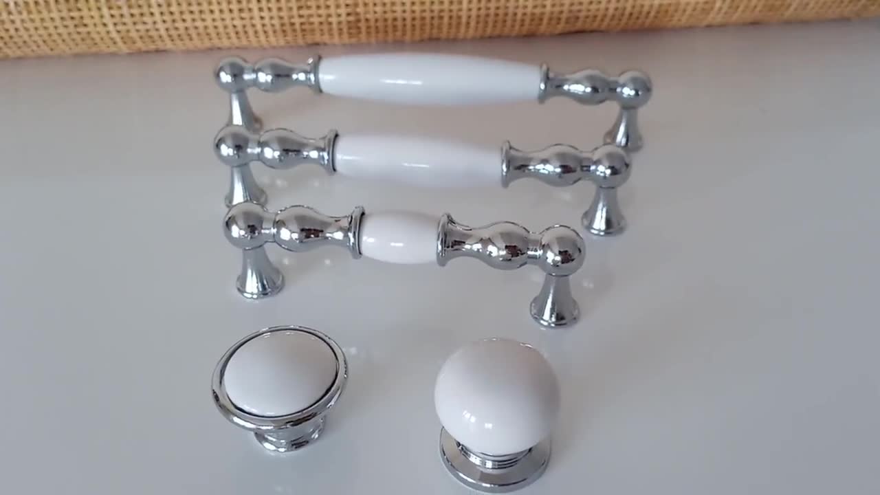 Rope Pulls Nickel, Rope Drawer Pulls, Coastal Drawer Pulls