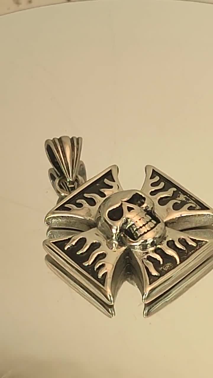 アクセサリー THIRTEENDESIGNS IRON CROSS PICK PENDANT THIRTEENDESIGNS サーティーンデザインズ KP-53 IRON CROSS PICK