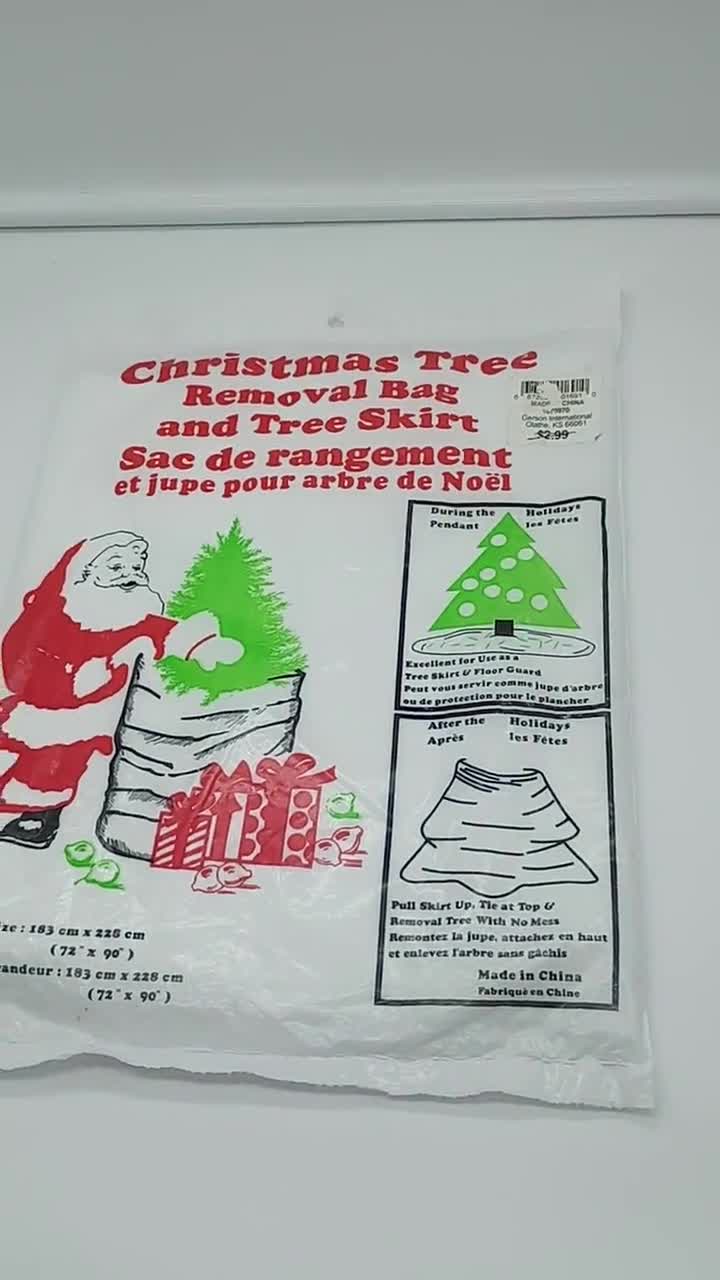 Christmas Tree Removal Bag