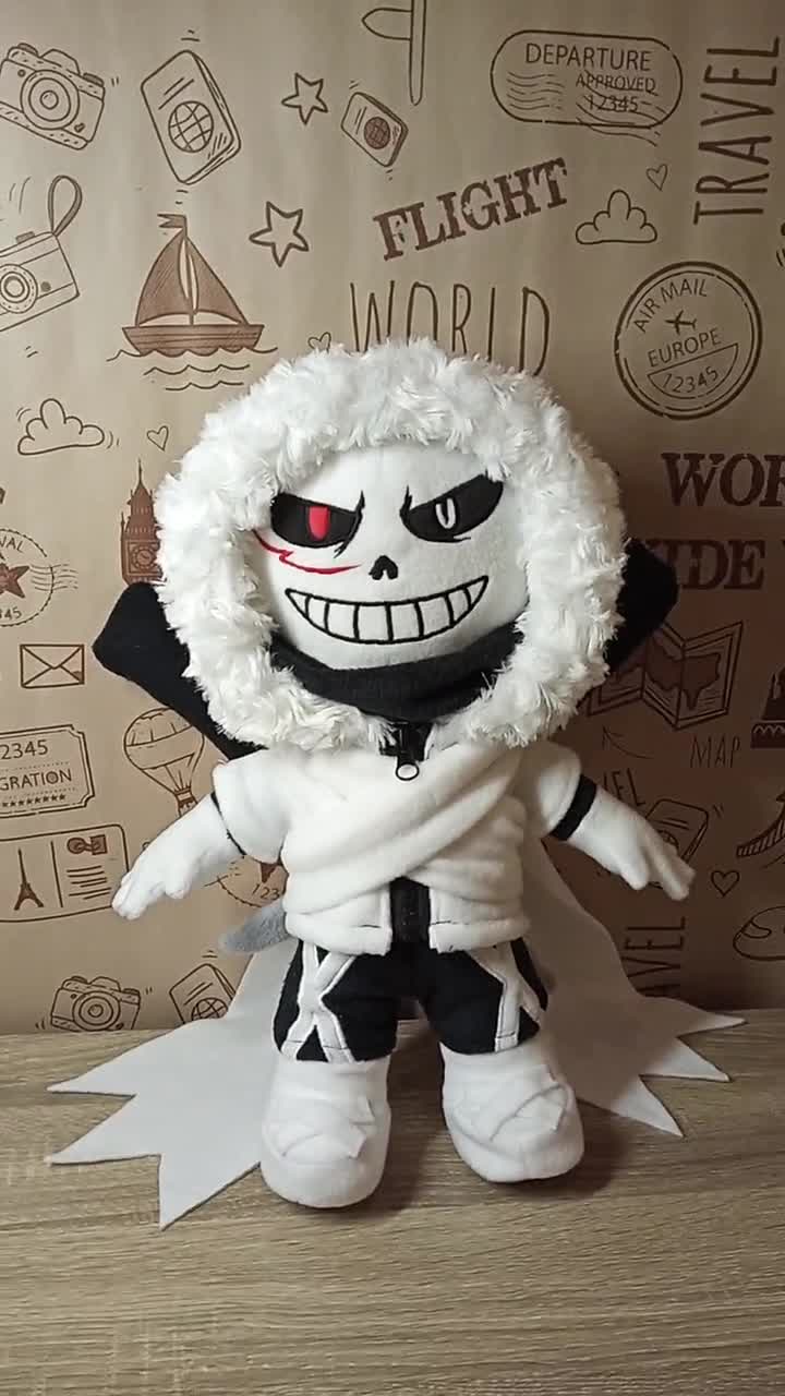 Reaper Sans. Undertale. Large Plush Toy. Size 14 Inch -  Finland