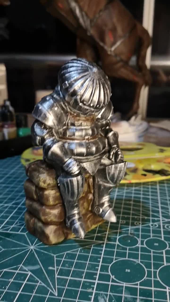 Dark Souls Figure, Onion Knight Statue, Video Games Gift, Siegmeyer of  Catarina, Game Room Decor, Dark Souls Gift, High Quality Statue