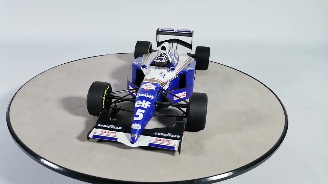 希少 ミニチャンプス 1:18 ウィリアムズ FW16C D.ヒル テスト シルバーストーン 1995 #180950095