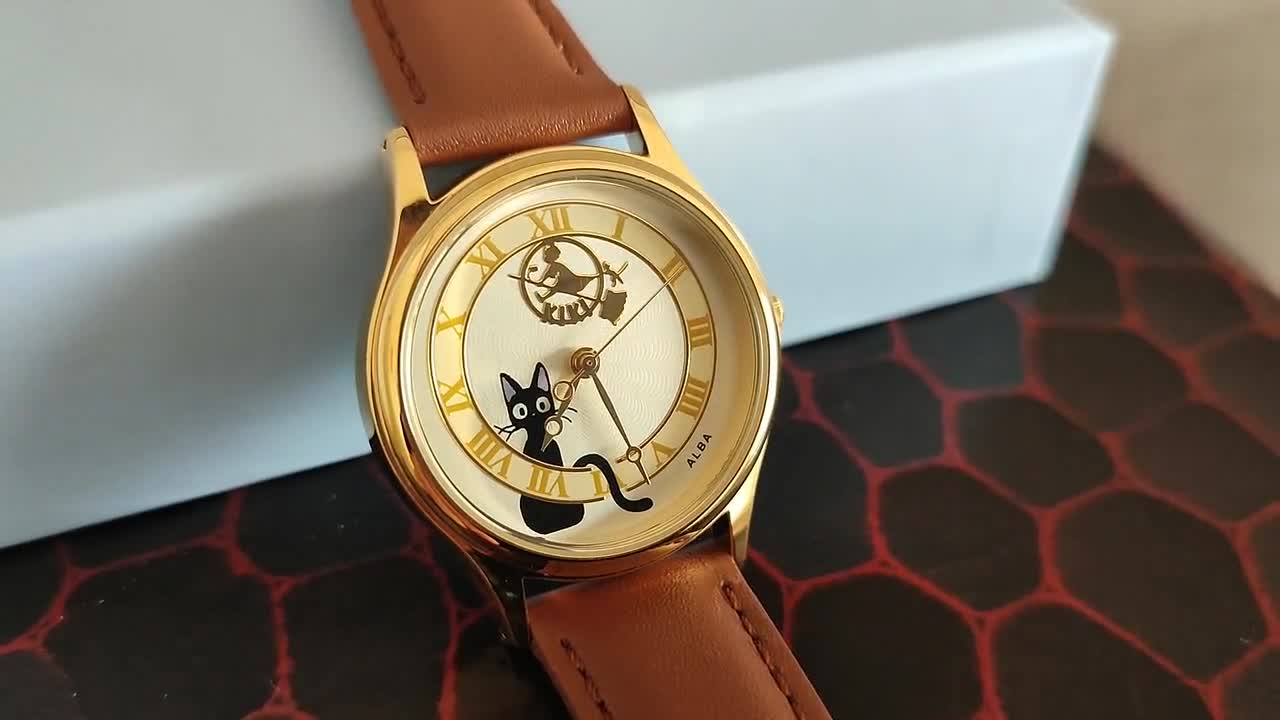 Original Ghibli Jiji Wrist Watch Kikis Delivery Service, 52 OFF