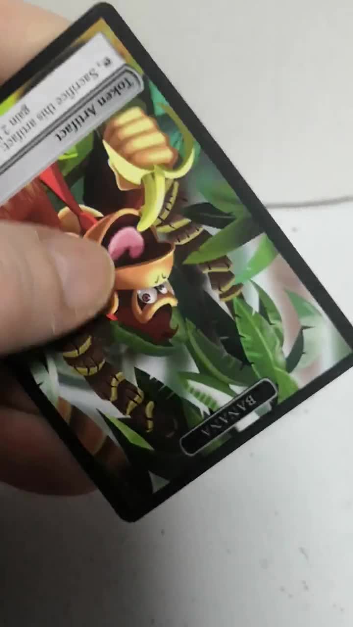 MtG バナナトークン 両面別イラスト - EDH、統率者戦、キューブ