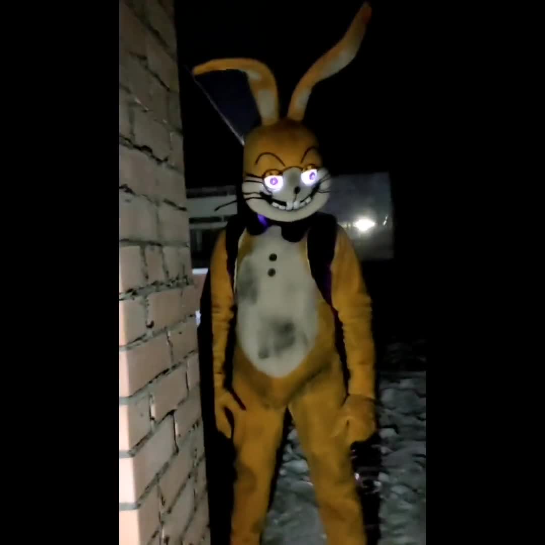 Glitchtrap Costume and Mask for Cosplay five Nights With 