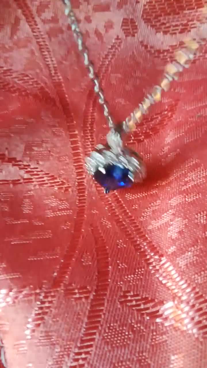 Collana Cuore Con Pietra Del Mese (birthstone) LIHELEI – Argento S925 E Cubic Zirconia. Ciondolo A Doppio Cuore Con Incisione 'Ti Amo Per Sempre'. Catena 45+5 Cm. Regalo Perfetto Per Lei. - 2